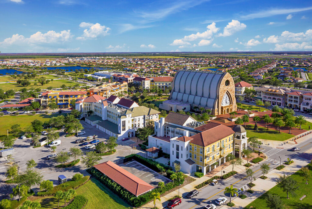 Ave Maria Town Center Aerial